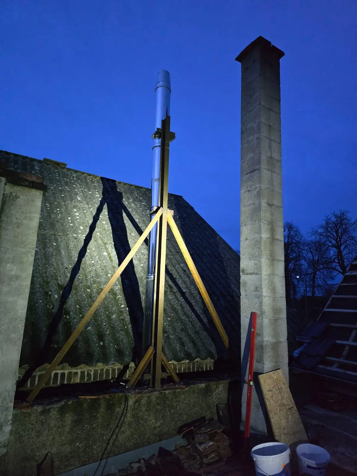 Montaż wkładów kominowych